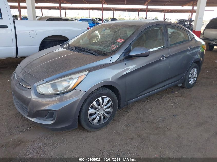 KMHCT4AE1FU825273 2015 HYUNDAI ACCENT - Image 2