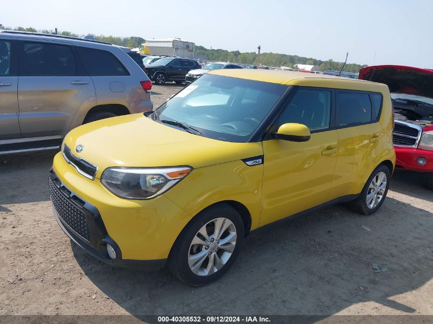 VIN KM8R2DGE9SU809188 2016 KIA SOUL no.2