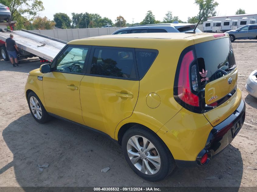 VIN KM8R2DGE9SU809188 2016 KIA SOUL no.3