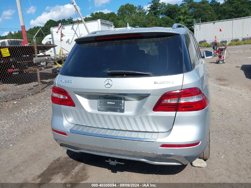 2014 Mercedes-Benz Ml 350 Bluetec 4Matic VIN: 4JGDA2EB2EA380475 Lot: 40305594