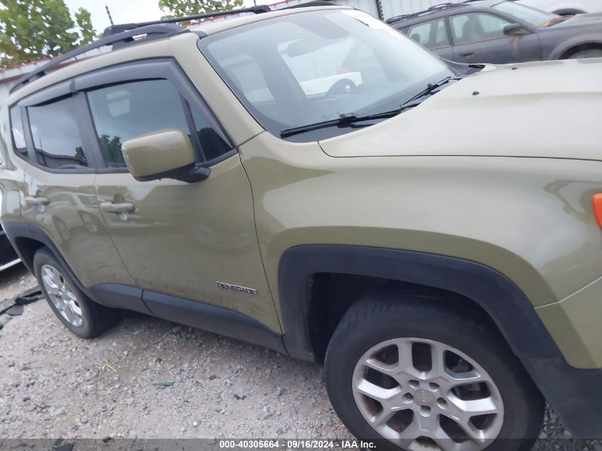 2015 Jeep Renegade Latitude VIN: ZACCJBBT8FPB40846 Lot: 40305664