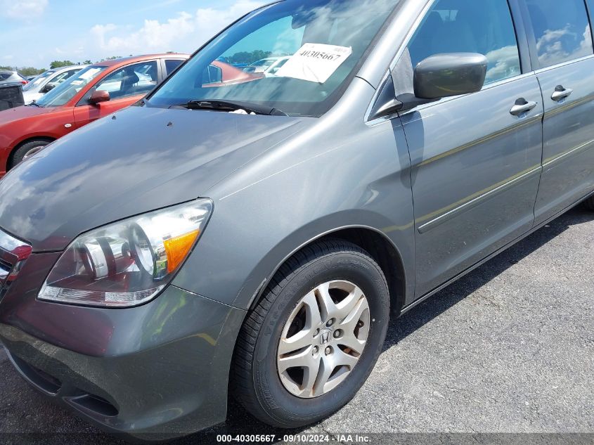 2007 Honda Odyssey Ex-L VIN: 5FNRL38697B137197 Lot: 40305667