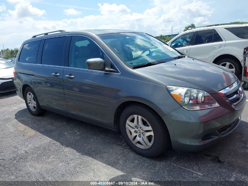 2007 Honda Odyssey Ex-L VIN: 5FNRL38697B137197 Lot: 40305667