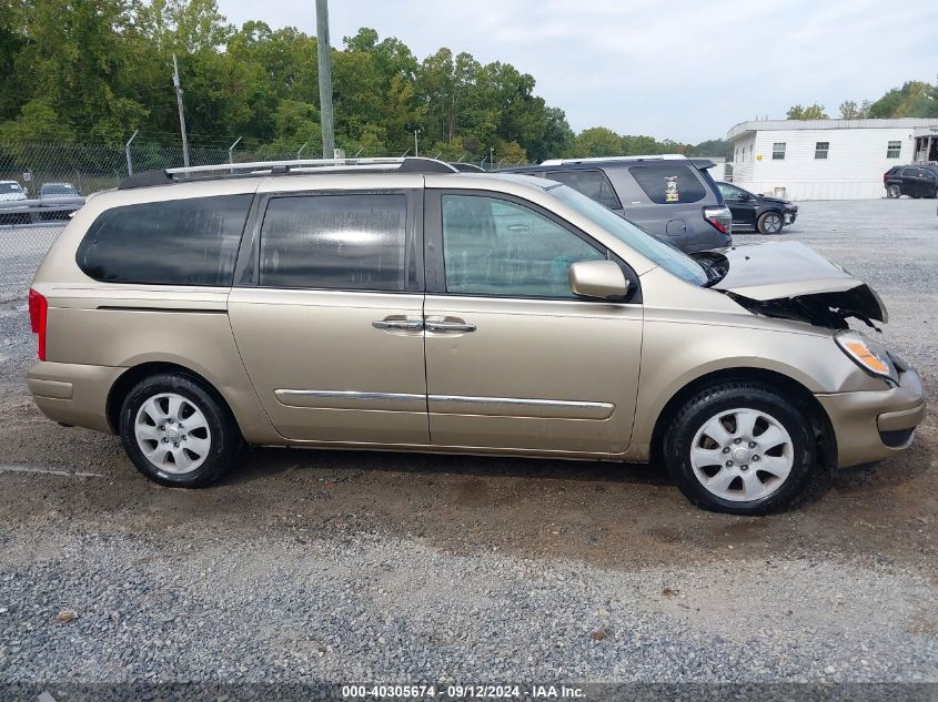 2007 Hyundai Entourage Gls/Limited/Se VIN: KNDMC233676030752 Lot: 40305674