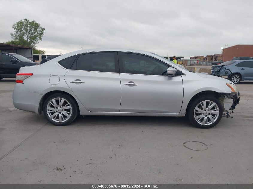 2015 Nissan Sentra S/Sv/Sr/Sl VIN: 3N1AB7AP3FY222178 Lot: 40305676