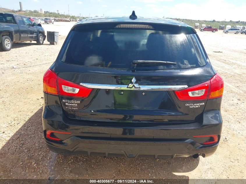 2018 Mitsubishi Outlander Sport 2.0 Es VIN: JA4AR3AU1JZ017801 Lot: 40305677