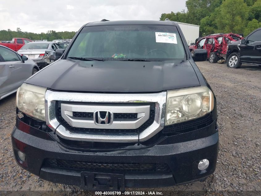 2010 Honda Pilot Ex-L VIN: 5FNYF3H53AB003416 Lot: 40305799