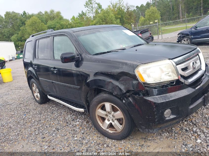 2010 Honda Pilot Ex-L VIN: 5FNYF3H53AB003416 Lot: 40305799