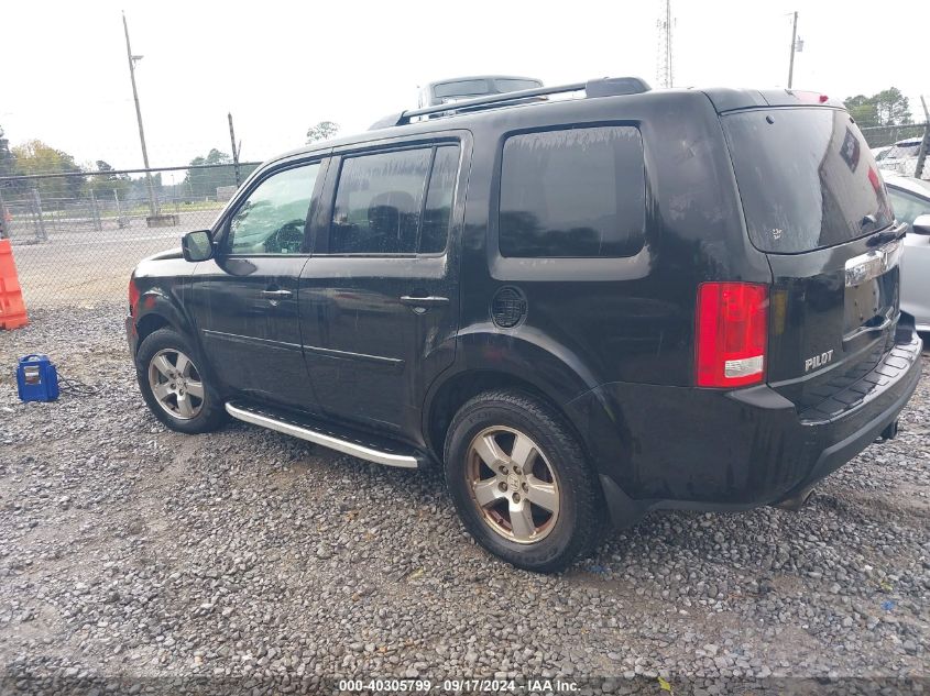 2010 Honda Pilot Ex-L VIN: 5FNYF3H53AB003416 Lot: 40305799