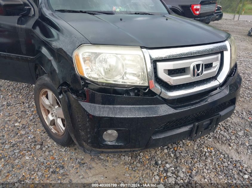 2010 Honda Pilot Ex-L VIN: 5FNYF3H53AB003416 Lot: 40305799