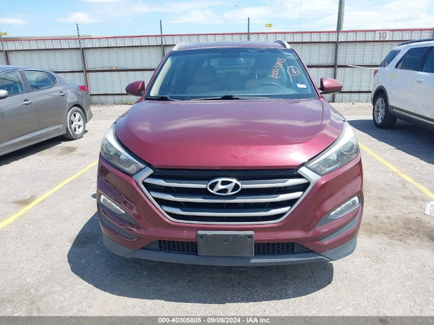 KM8J33A45JU621352 2018 Hyundai Tucson Sel