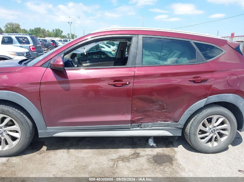 KM8J33A45JU621352 2018 Hyundai Tucson Sel