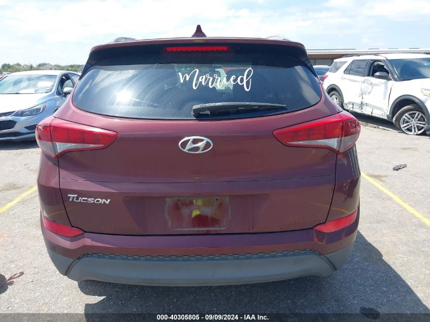 KM8J33A45JU621352 2018 Hyundai Tucson Sel