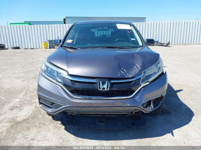 2015 Honda Cr-V Lx VIN: 2HKRM4H36FH637438 Lot: 40305874