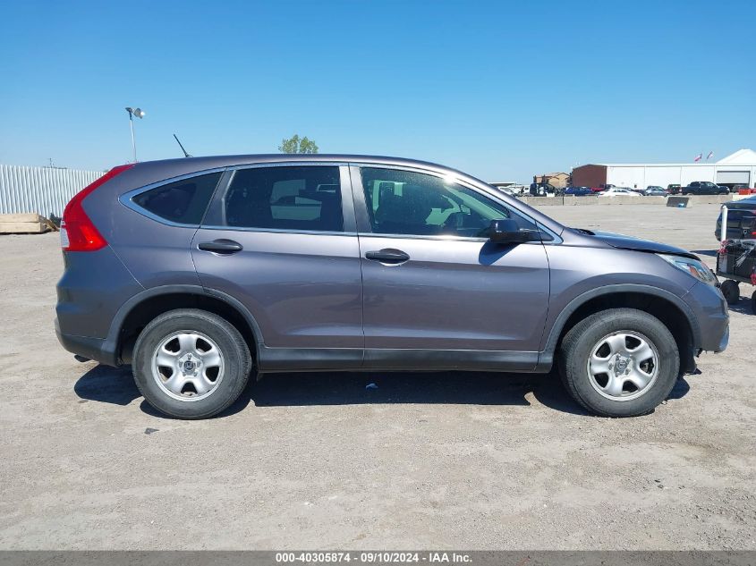 2015 Honda Cr-V Lx VIN: 2HKRM4H36FH637438 Lot: 40305874