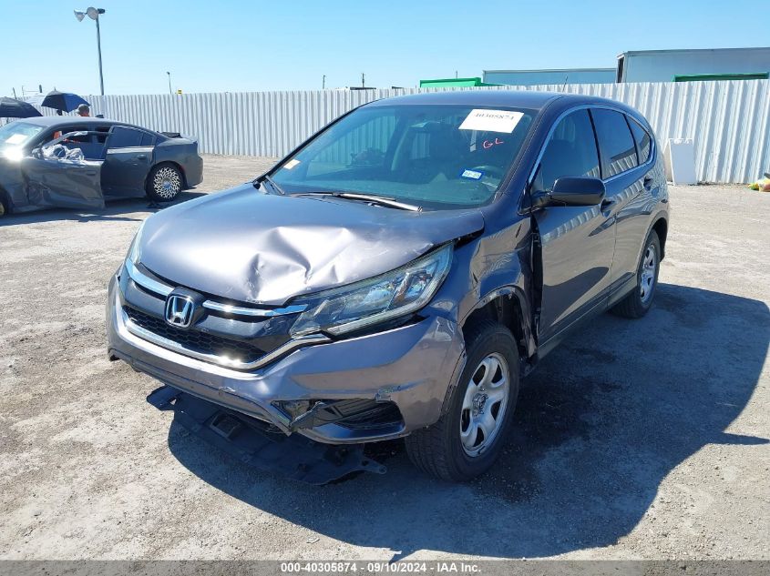 2015 Honda Cr-V Lx VIN: 2HKRM4H36FH637438 Lot: 40305874