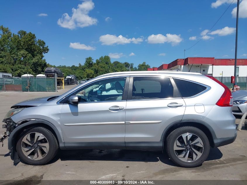 2015 Honda Cr-V Touring VIN: 5J6RM4H93FL064587 Lot: 40305883