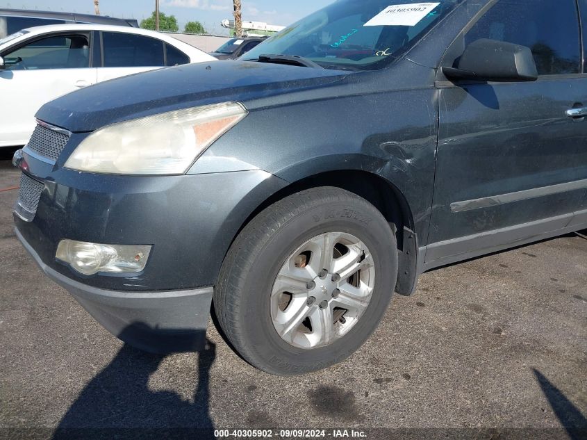 2011 Chevrolet Traverse Ls VIN: 1GNKRFED7BJ372811 Lot: 40305902