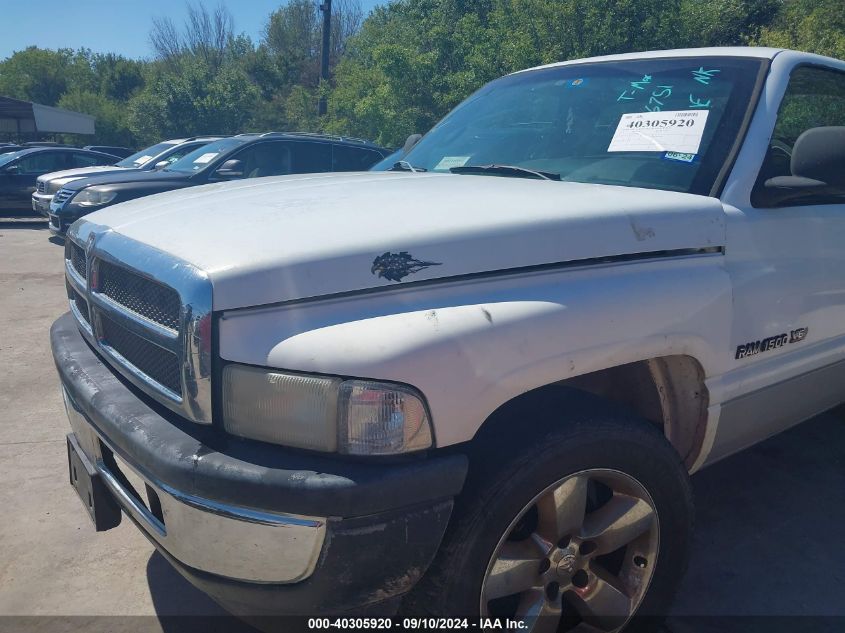 2001 Dodge Ram 1500 St/Ws VIN: 1B7HC16X11S766751 Lot: 40305920