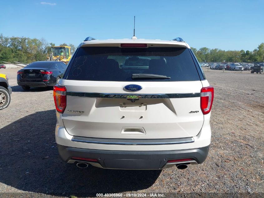 2019 Ford Explorer Limited VIN: 1FM5K8F86KGA76162 Lot: 40305960