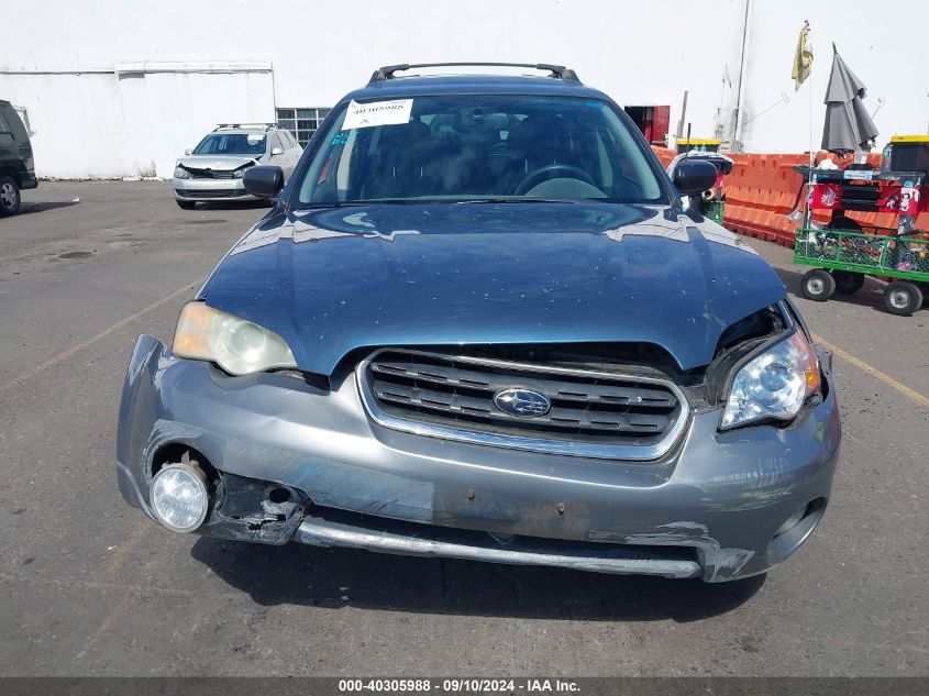 2006 Subaru Outback 2.5I VIN: 4S4BP61C867359835 Lot: 40305988