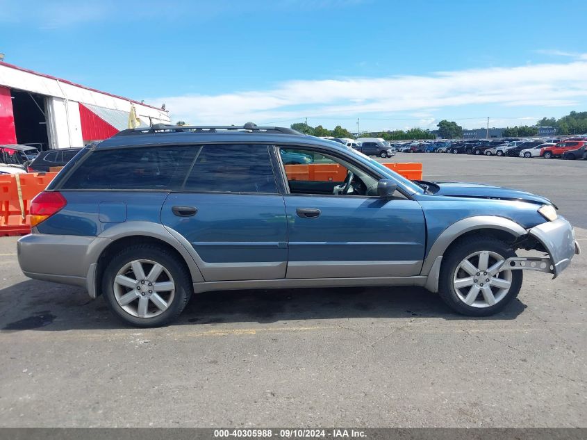 4S4BP61C867359835 2006 Subaru Outback 2.5I