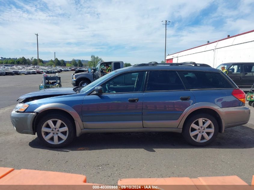 2006 Subaru Outback 2.5I VIN: 4S4BP61C867359835 Lot: 40305988