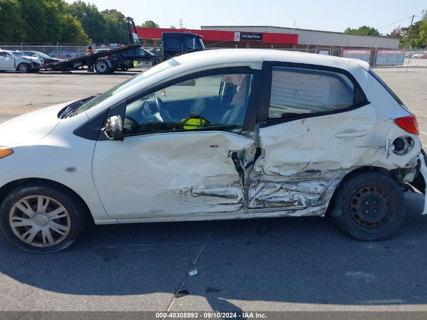 2013 Mazda Mazda2 VIN: JM1DE1KY6D0166153 Lot: 40305993