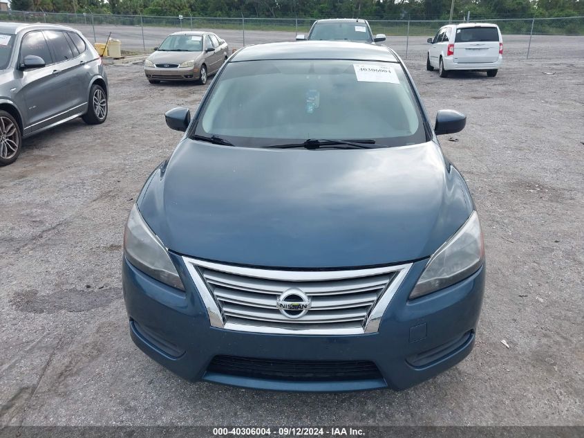 2013 Nissan Sentra Sv VIN: 1N4AB7APXDN902592 Lot: 40306004