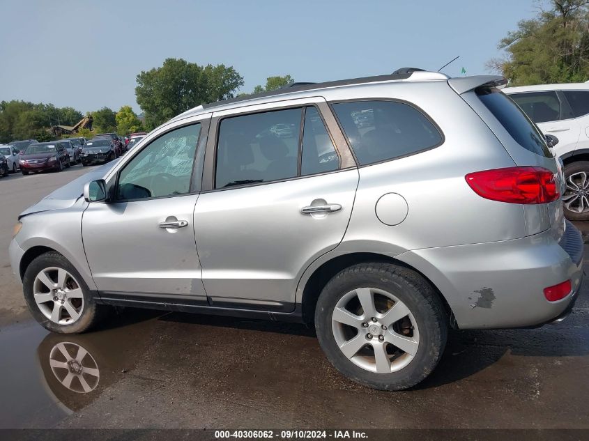 2007 Hyundai Santa Fe Se/Limited VIN: 5NMSH13E37H048066 Lot: 40306062