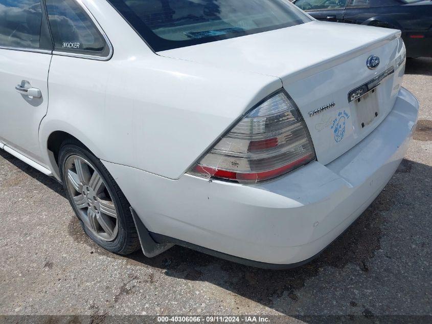 2008 Ford Taurus Limited VIN: 1FAHP25W28G166858 Lot: 40306066