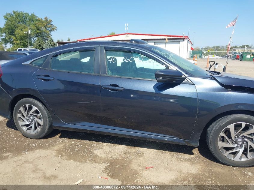 2018 Honda Civic Ex VIN: 2HGFC2F73JH567139 Lot: 40306072