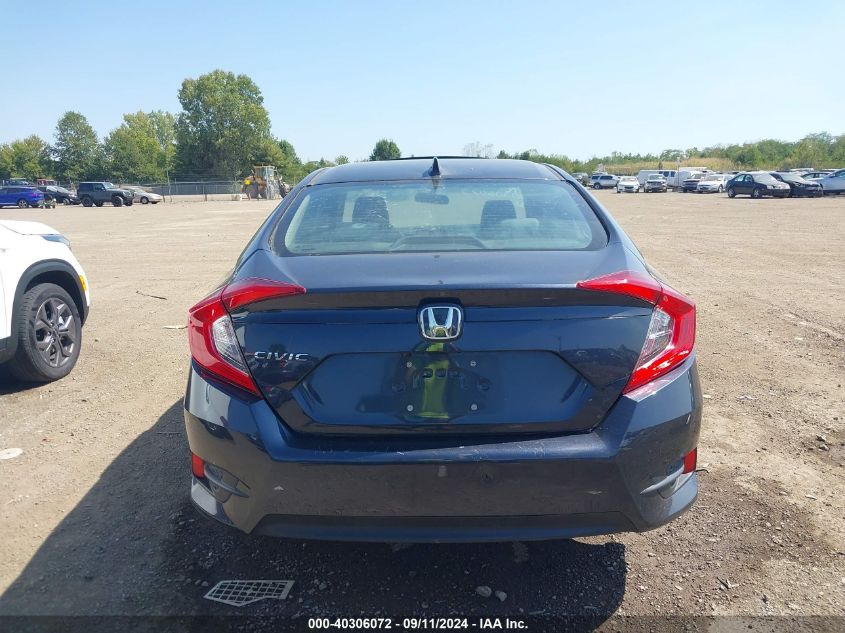 2018 Honda Civic Ex VIN: 2HGFC2F73JH567139 Lot: 40306072