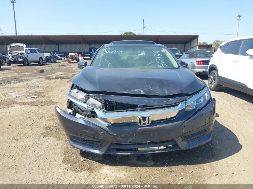 2018 Honda Civic Ex VIN: 2HGFC2F73JH567139 Lot: 40306072