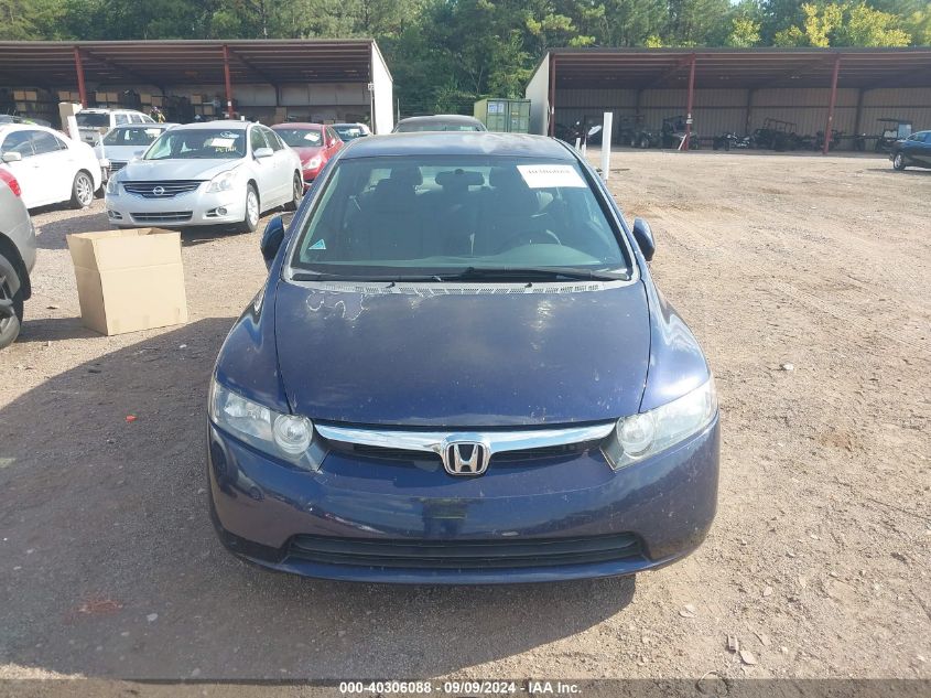 2007 Honda Civic Lx VIN: 2HGFA16547H512979 Lot: 40306088