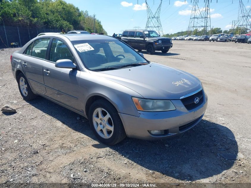 2006 Hyundai Sonata Gls VIN: 5NPEU46C46H116624 Lot: 40306129