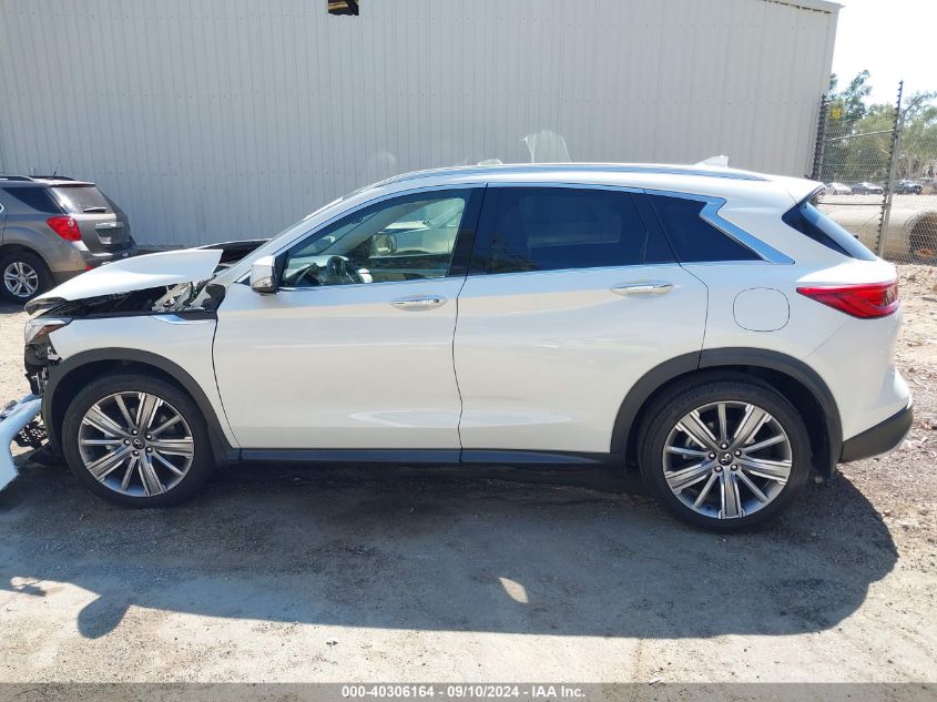 2022 Infiniti Qx50 Sensory VIN: 3PCAJ5EAXNF108182 Lot: 40306164