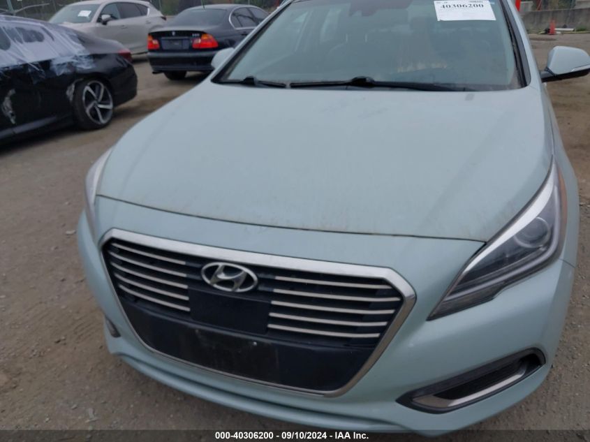 2016 Hyundai Sonata Hybrid/Limited VIN: KMHE34L12GA032165 Lot: 40306200