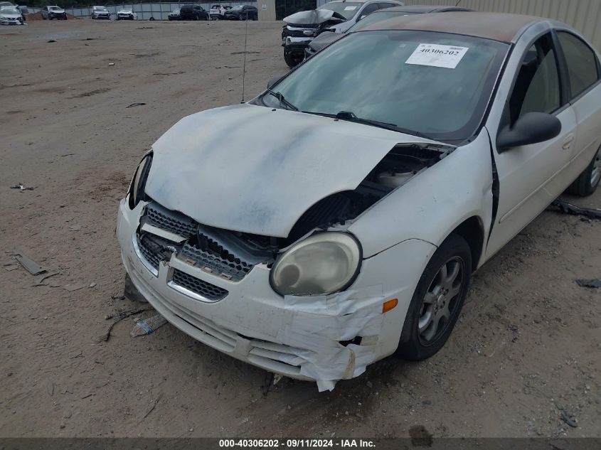 2005 Dodge Neon Sxt VIN: 1B3ES56C05D160007 Lot: 40306202