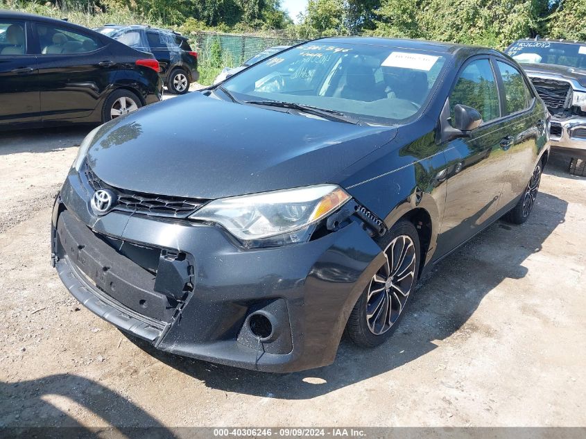 2015 Toyota Corolla S Plus VIN: 2T1BURHE7FC259388 Lot: 40306246