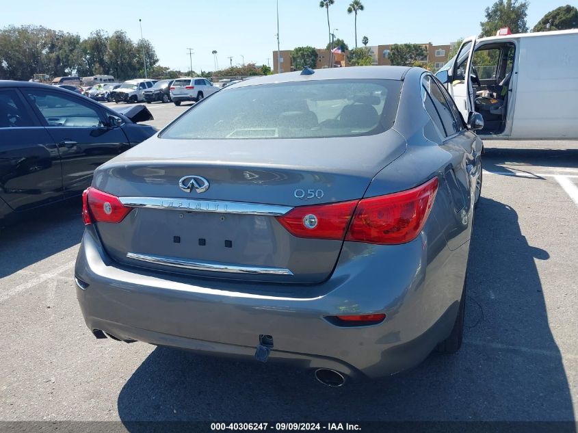 2015 Infiniti Q50 Premium VIN: JN1BV7AP2FM358400 Lot: 40306247