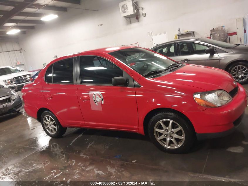 2002 Toyota Echo VIN: JTDBT123320249876 Lot: 40306362