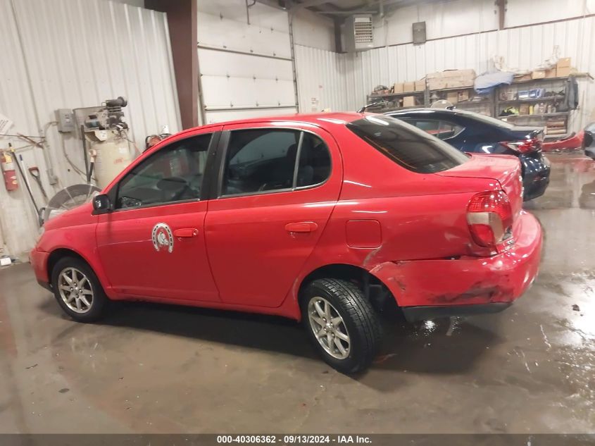 2002 Toyota Echo VIN: JTDBT123320249876 Lot: 40306362