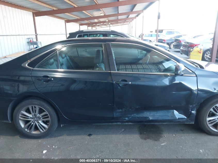 2016 Toyota Camry Se VIN: 4T1BF1FK6GU214706 Lot: 40306371