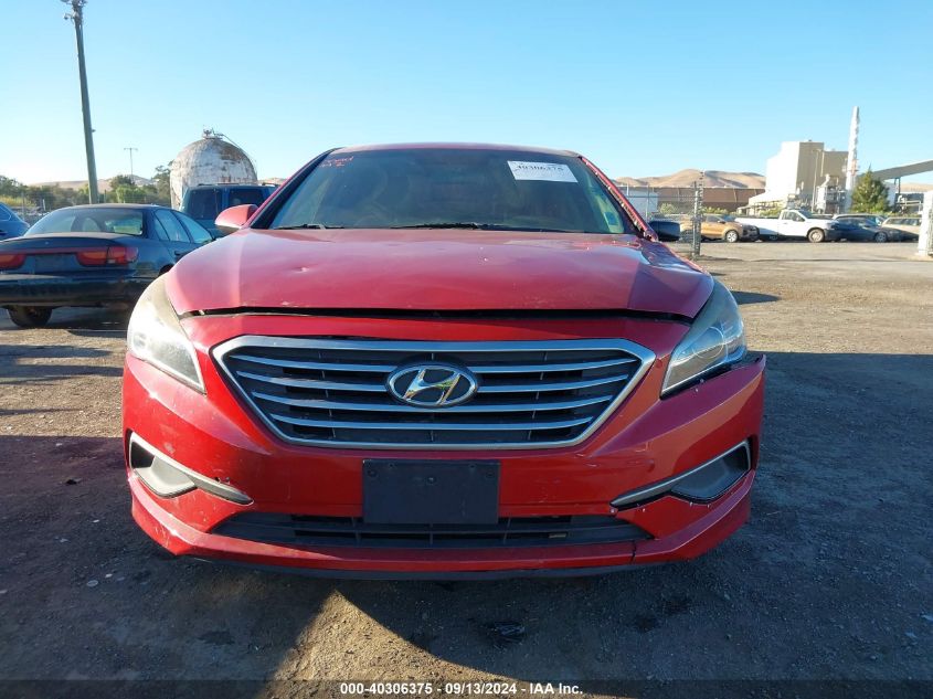 2017 Hyundai Sonata Se VIN: 5NPE24AF0HH562229 Lot: 40306375