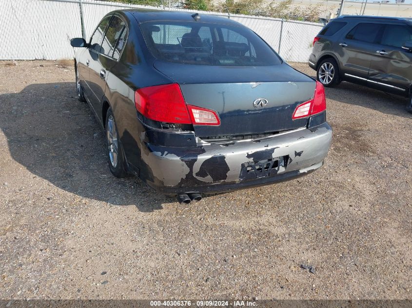 2006 Infiniti G35 VIN: JNKCV51E26M516446 Lot: 40306376