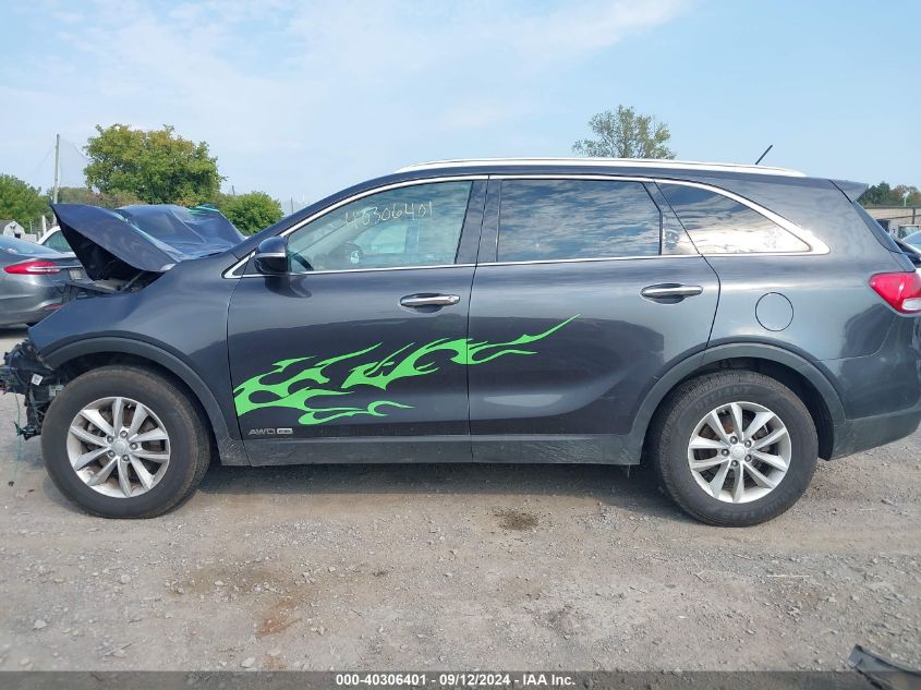 2017 KIA SORENTO 3.3L LX - 5XYPGDA50HG324454