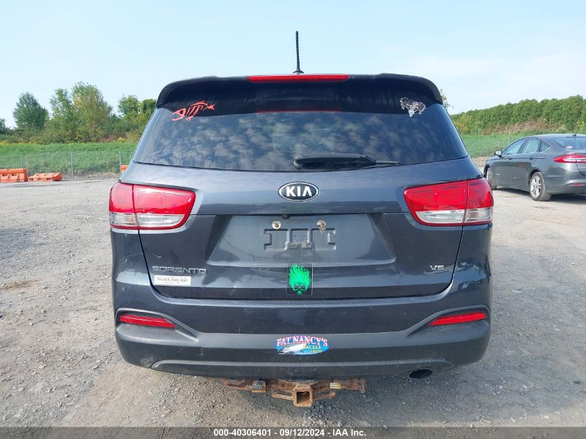 2017 KIA SORENTO 3.3L LX - 5XYPGDA50HG324454