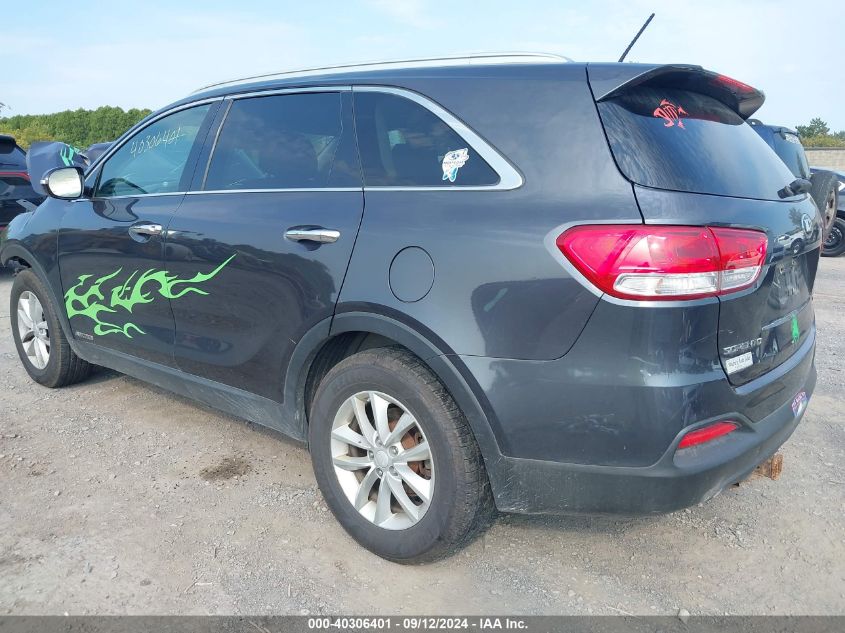 2017 KIA SORENTO 3.3L LX - 5XYPGDA50HG324454