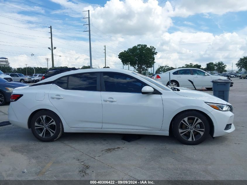 2021 Nissan Sentra Sv Xtronic Cvt VIN: 3N1AB8CV7MY214227 Lot: 40306422